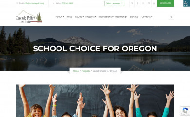 schoolchoicefororegon.com screenshot