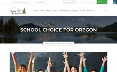 schoolchoicefororegon.com screenshot