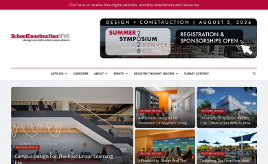 schoolconstructionnews.com screenshot