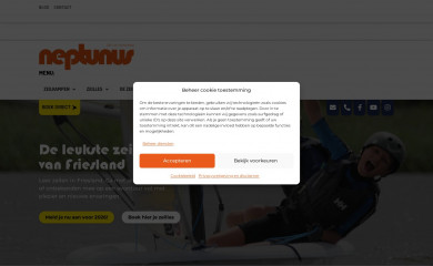 schoolkampneptunus.nl screenshot