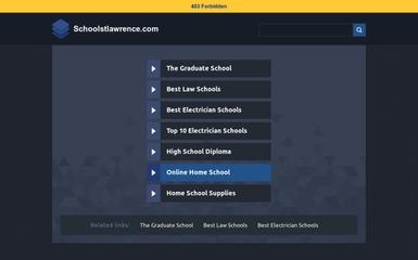 schoolstlawrence.com screenshot