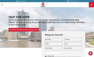 schaafsma.com screenshot