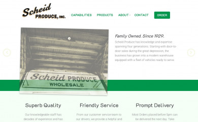 scheidproduce.com screenshot