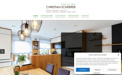 scherrer-lebenmitholz.at screenshot
