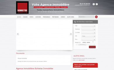schietse-immobilier.com screenshot