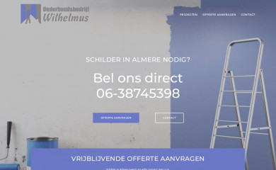 schilderinalmere.nl screenshot