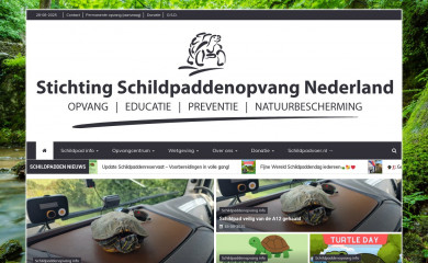 schildpaddenopvang.nl screenshot
