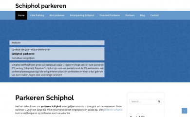 schipholparkeren.net screenshot