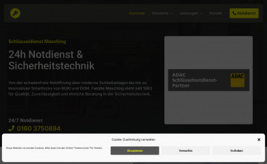 schluesseldienst-masching.de screenshot