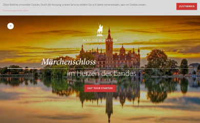schloss-schwerin.de screenshot