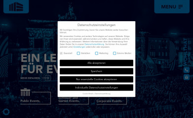 schlossgarten-events.de screenshot