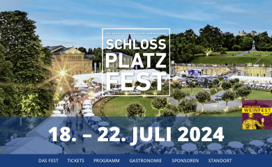schlossplatzfest-coburg.de screenshot