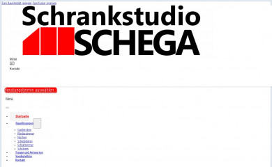 schrankstudio-schega.de screenshot