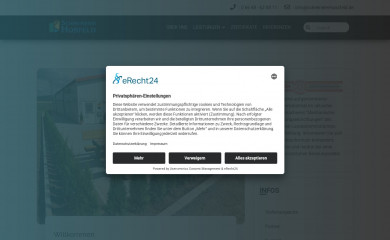 schreinerei-hossfeld.de screenshot