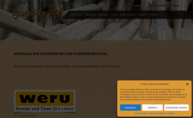 schreinerei-pohl.de screenshot