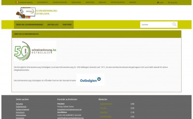 schreinerinnung.be screenshot