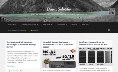 schroederdennis.de screenshot
