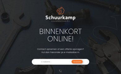 schuurkampinstallatietechniek.nl screenshot