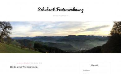 schubert-ferienwohnung.at screenshot