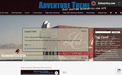 http://schwarttzy.com/shop/adventureplus/ screenshot