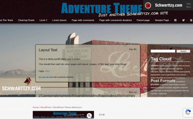 http://schwarttzy.com/shop/adventureplus/ screenshot