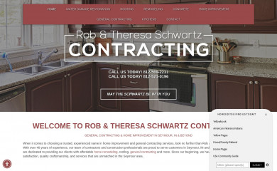schwartzcontracting.com screenshot