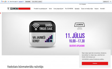 schwenk.lv screenshot