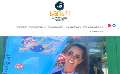 schwimmschule-salzburg.at screenshot