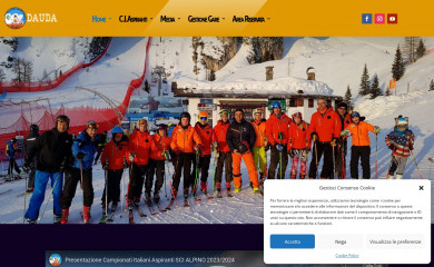 sciclubdauda.it screenshot