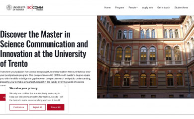 scicomm.net screenshot