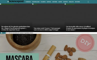 sciencepost.fr screenshot