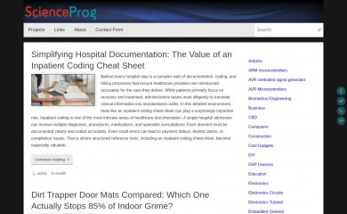 scienceprog.com screenshot