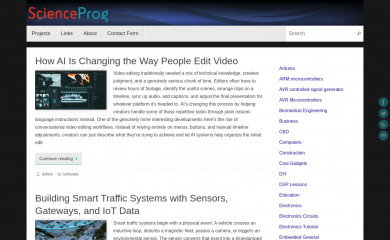 scienceprog.com screenshot