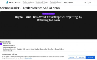 sciencereader.com screenshot
