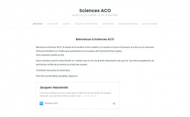 sciencesaco.fr screenshot