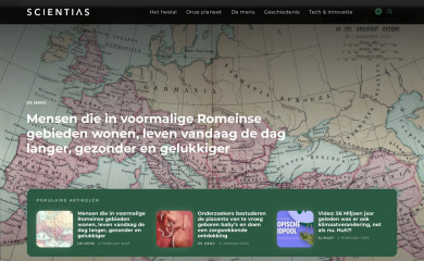 scientias.nl screenshot
