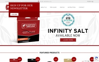 scientificanglers.com screenshot