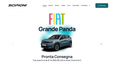 scipioniauto.it screenshot