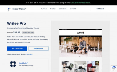 http://www.scissorthemes.com/themes/writee-pro screenshot