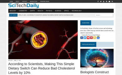 scitechdaily.com screenshot