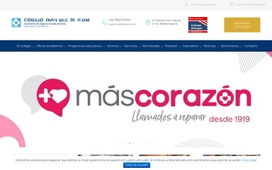 scjfrayluis.com screenshot