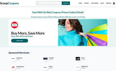scoopcoupons.com screenshot