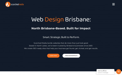 http://www.scorchedmedia.com.au/ screenshot