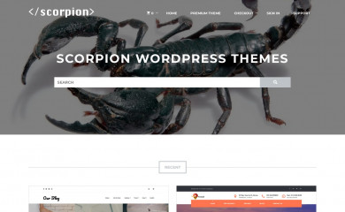 scorpionthemes.com screenshot