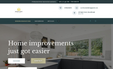 scottecobuilders.co.uk screenshot