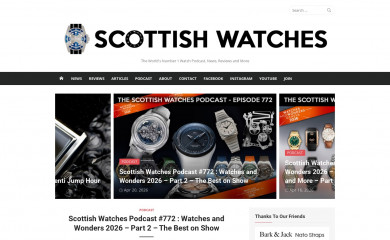 scottishwatches.co.uk screenshot