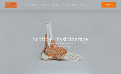 scottstphysio.com.au screenshot