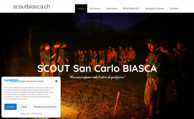 scoutbiasca.ch screenshot