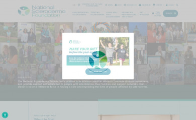 scleroderma.org screenshot