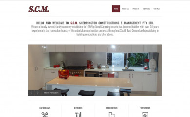 scmconstructions.com.au screenshot
